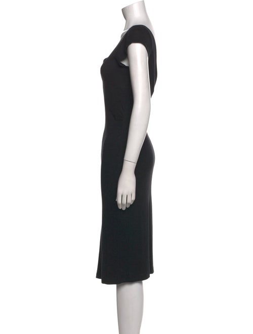 Diane von Furstenberg V-Neck Midi Length Dress