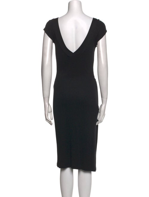 Diane von Furstenberg V-Neck Midi Length Dress