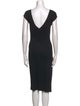 Diane von Furstenberg V-Neck Midi Length Dress
