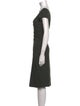 Diane von Furstenberg V-Neck Midi Length Dress