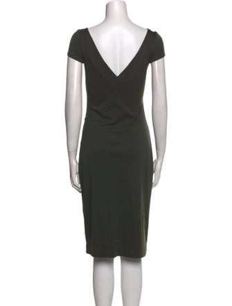 Diane von Furstenberg V-Neck Midi Length Dress