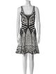 Diane von Furstenberg Printed Mini Dress