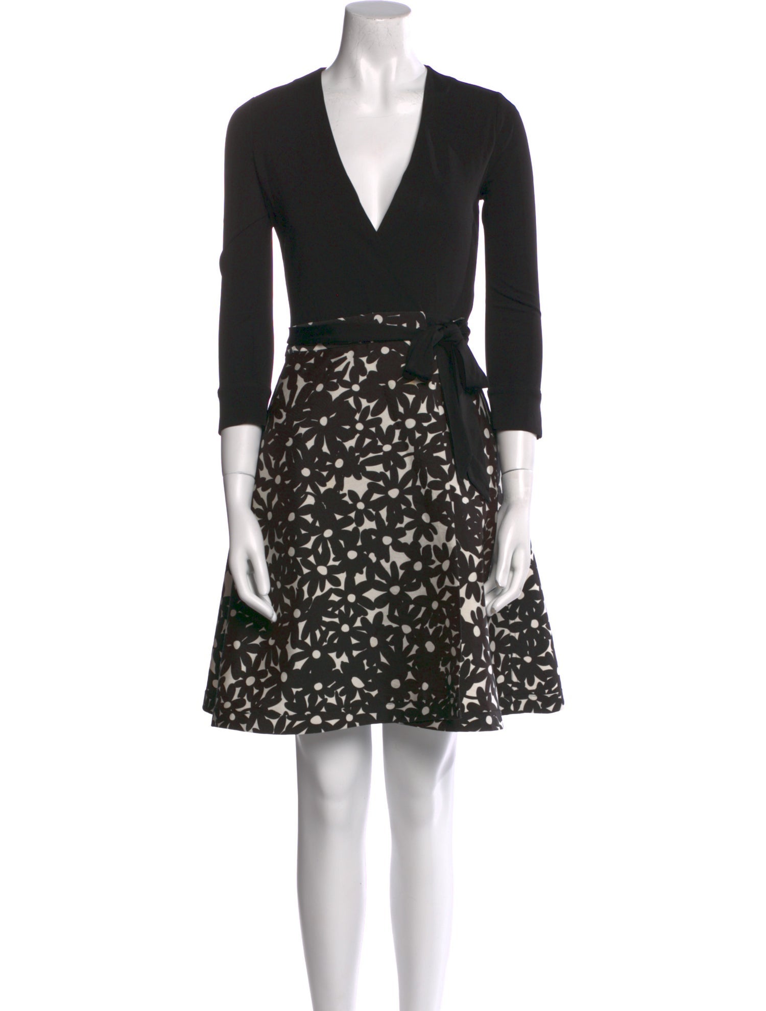 Diane von Furstenberg Printed Mini Dress