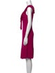 Diane von Furstenberg V-Neck Knee-Length Dress