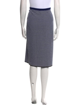 Diane von Furstenberg Printed Midi Length Skirt