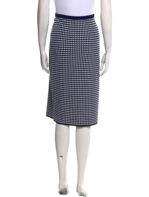 Diane von Furstenberg Printed Midi Length Skirt