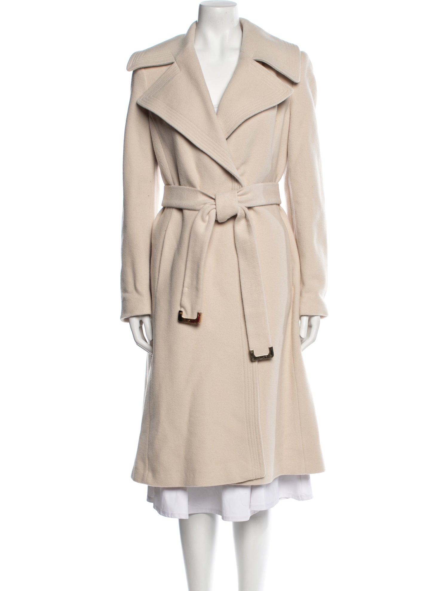 Diane von Furstenberg Wool Trench Coat