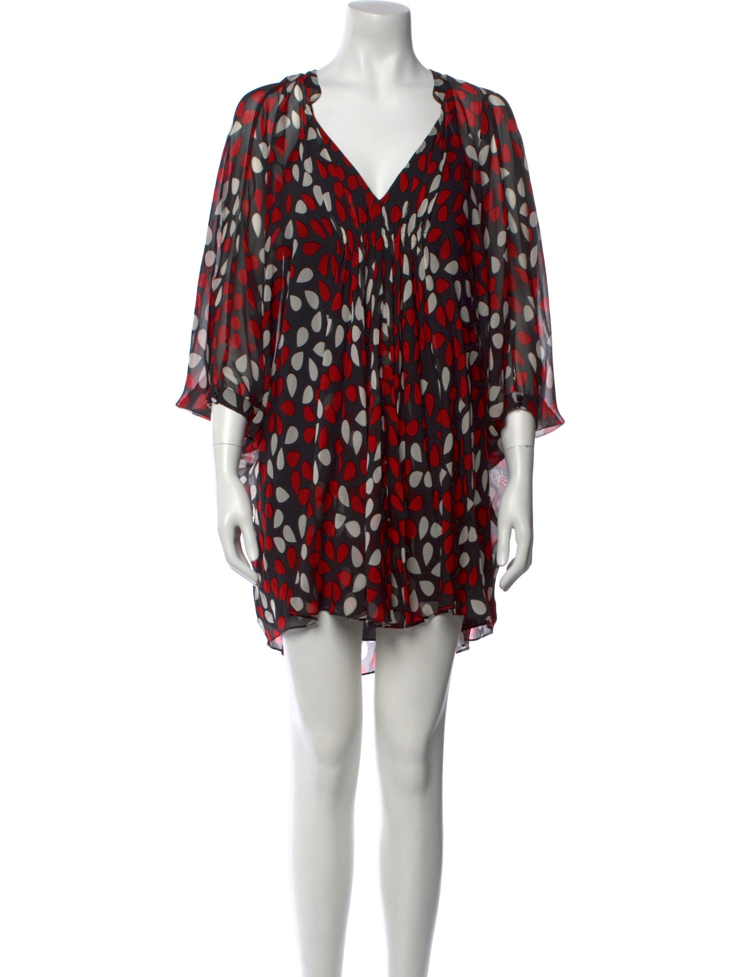 Diane von Furstenberg Silk Mini Dress w/ Tags