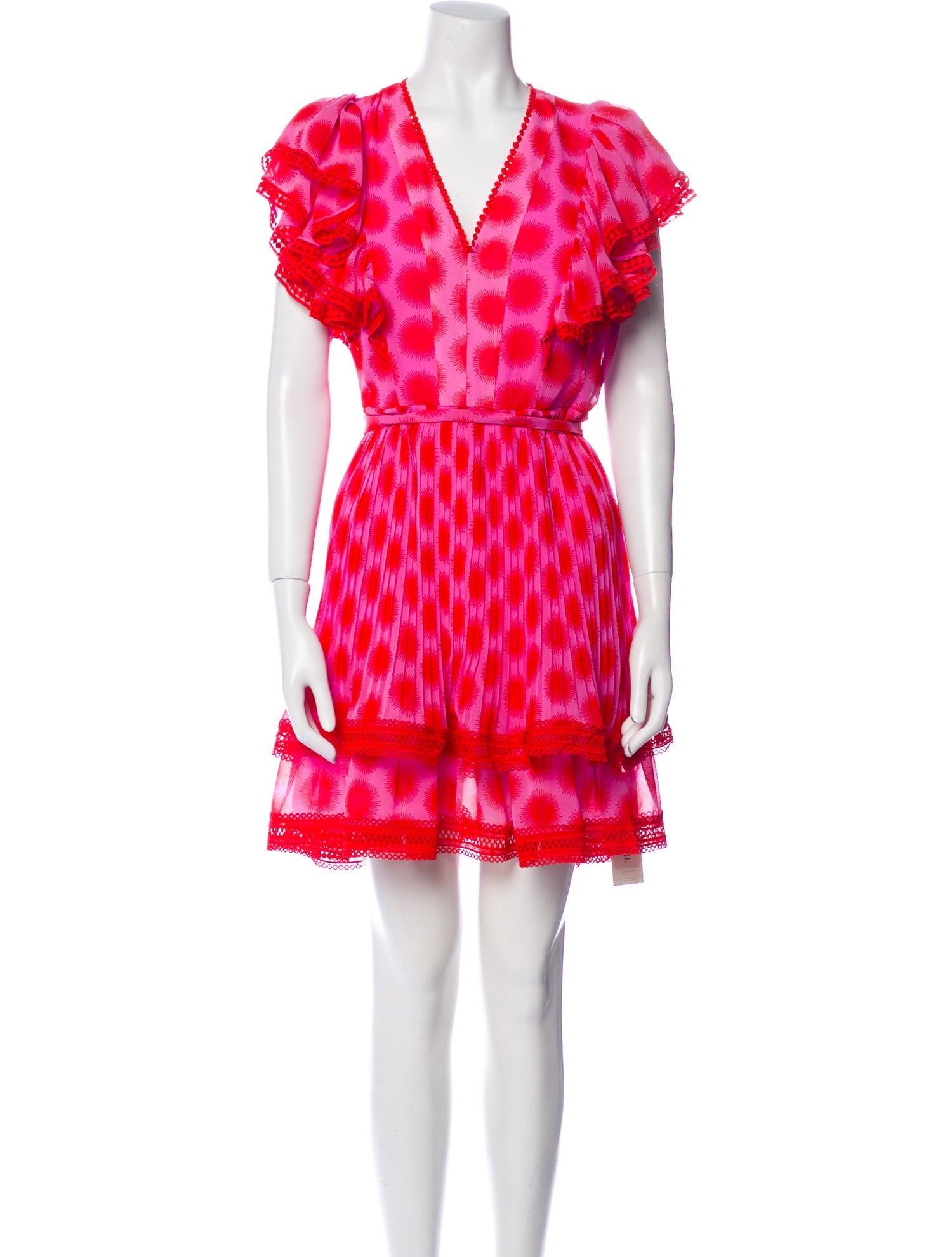 Diane von Furstenberg Printed Mini Dress