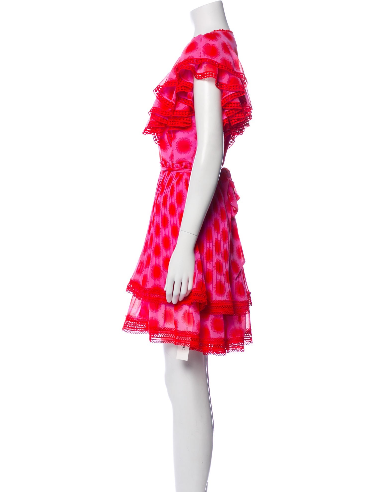 Diane von Furstenberg Printed Mini Dress