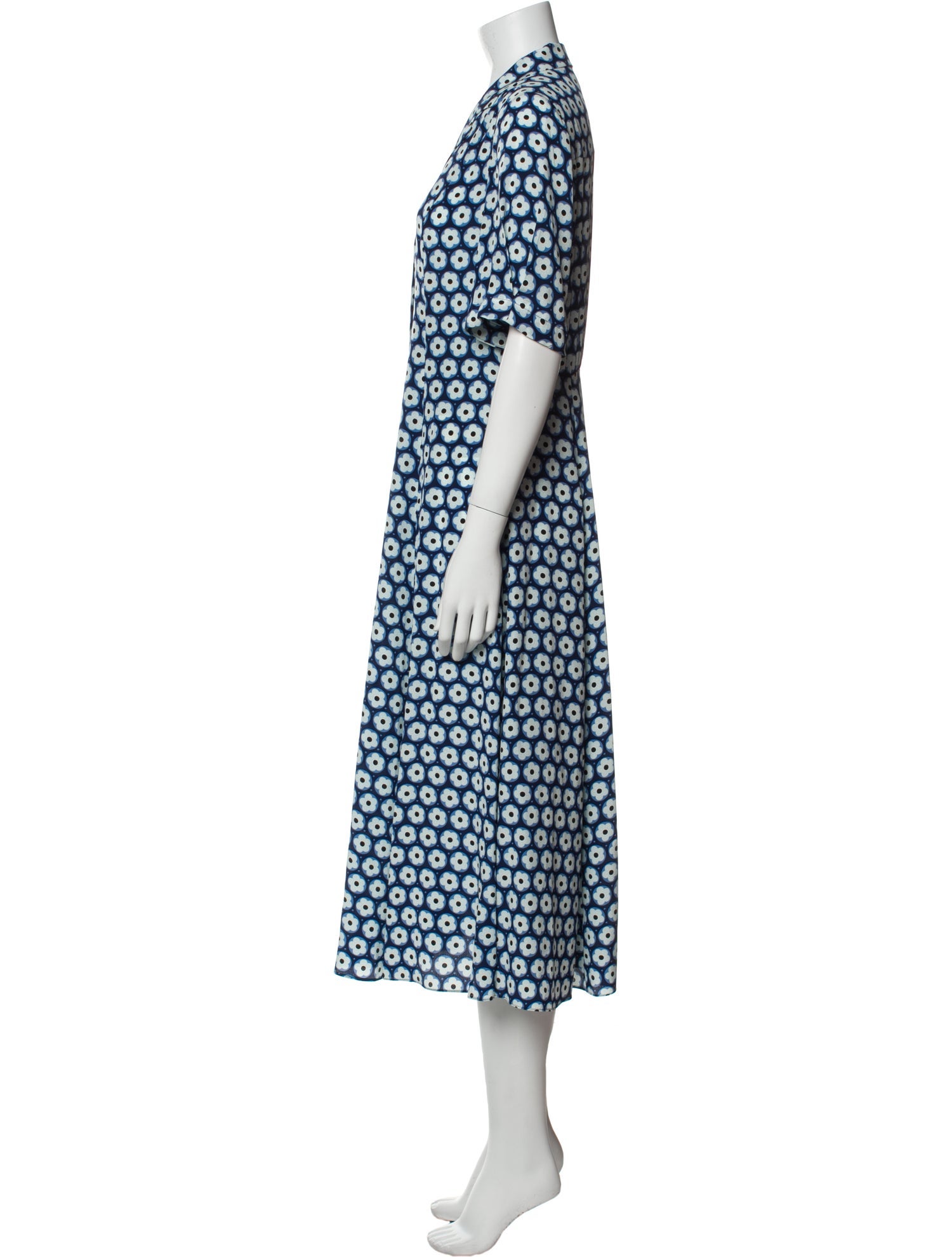 Diane von Furstenberg Silk Midi Length Dress
