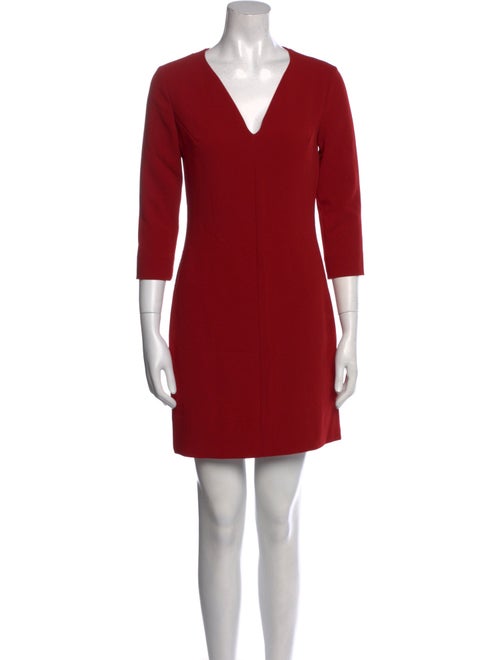 Diane von Furstenberg V-Neck Mini Dress