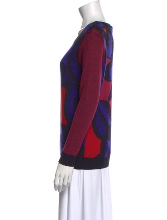 Diane von Furstenberg Wool Printed Sweater