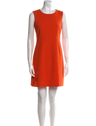 Diane von Furstenberg Crew Neck Mini Dress