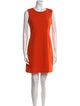 Diane von Furstenberg Crew Neck Mini Dress