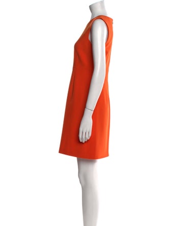 Diane von Furstenberg Crew Neck Mini Dress