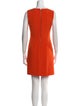 Diane von Furstenberg Crew Neck Mini Dress