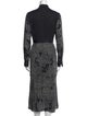 Diane von Furstenberg Silk Long Dress