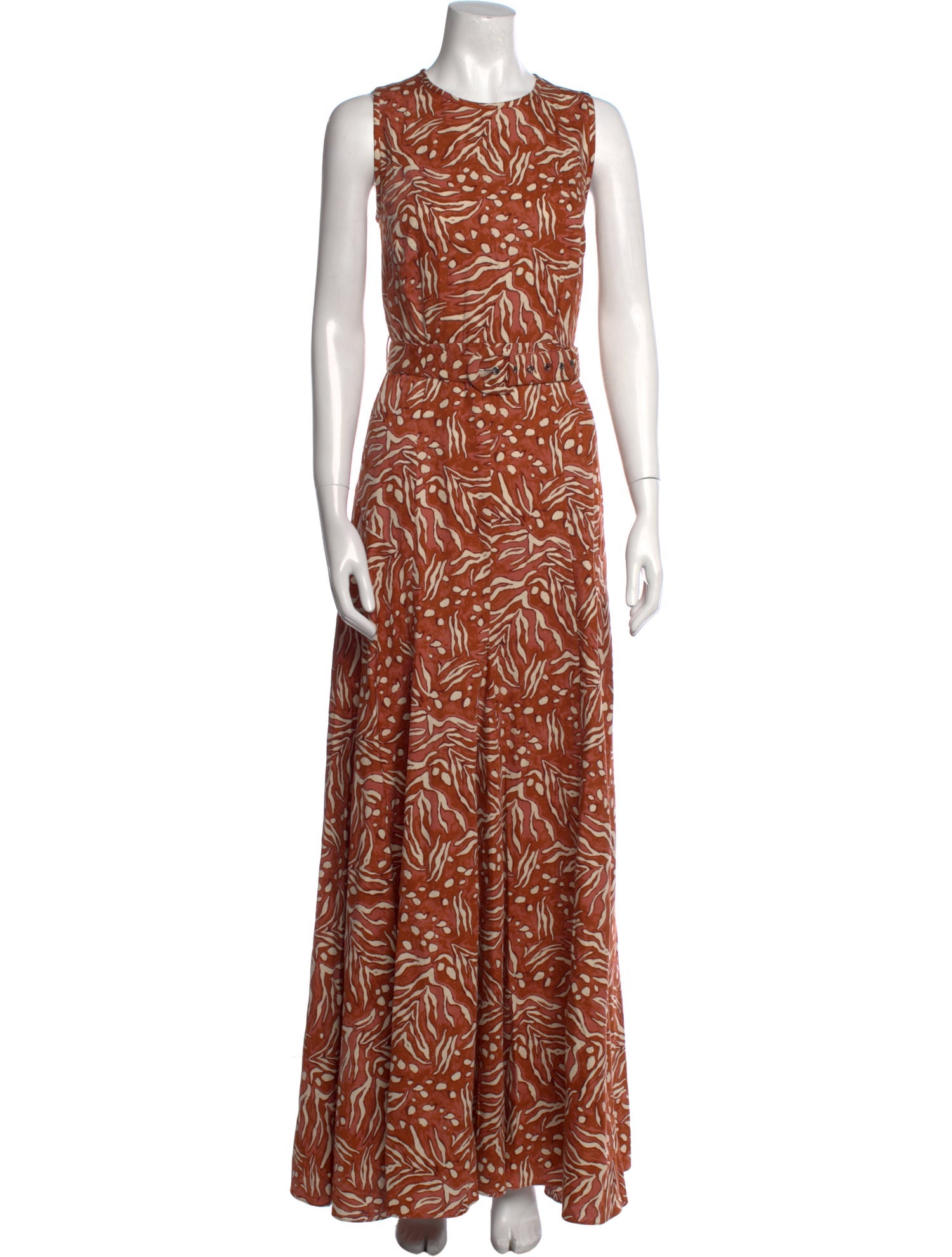 Diane von Furstenberg Printed Long Dress