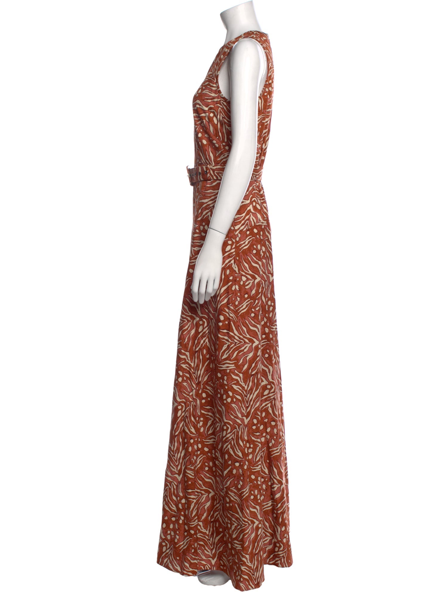 Diane von Furstenberg Printed Long Dress