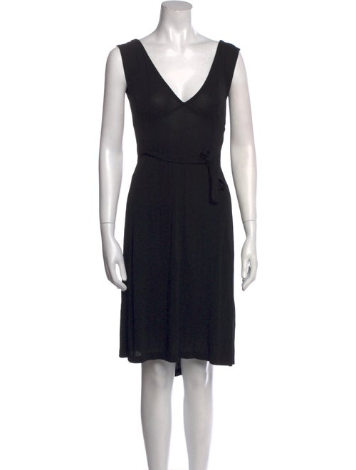 Diane von Furstenberg V-Neck Mini Dress