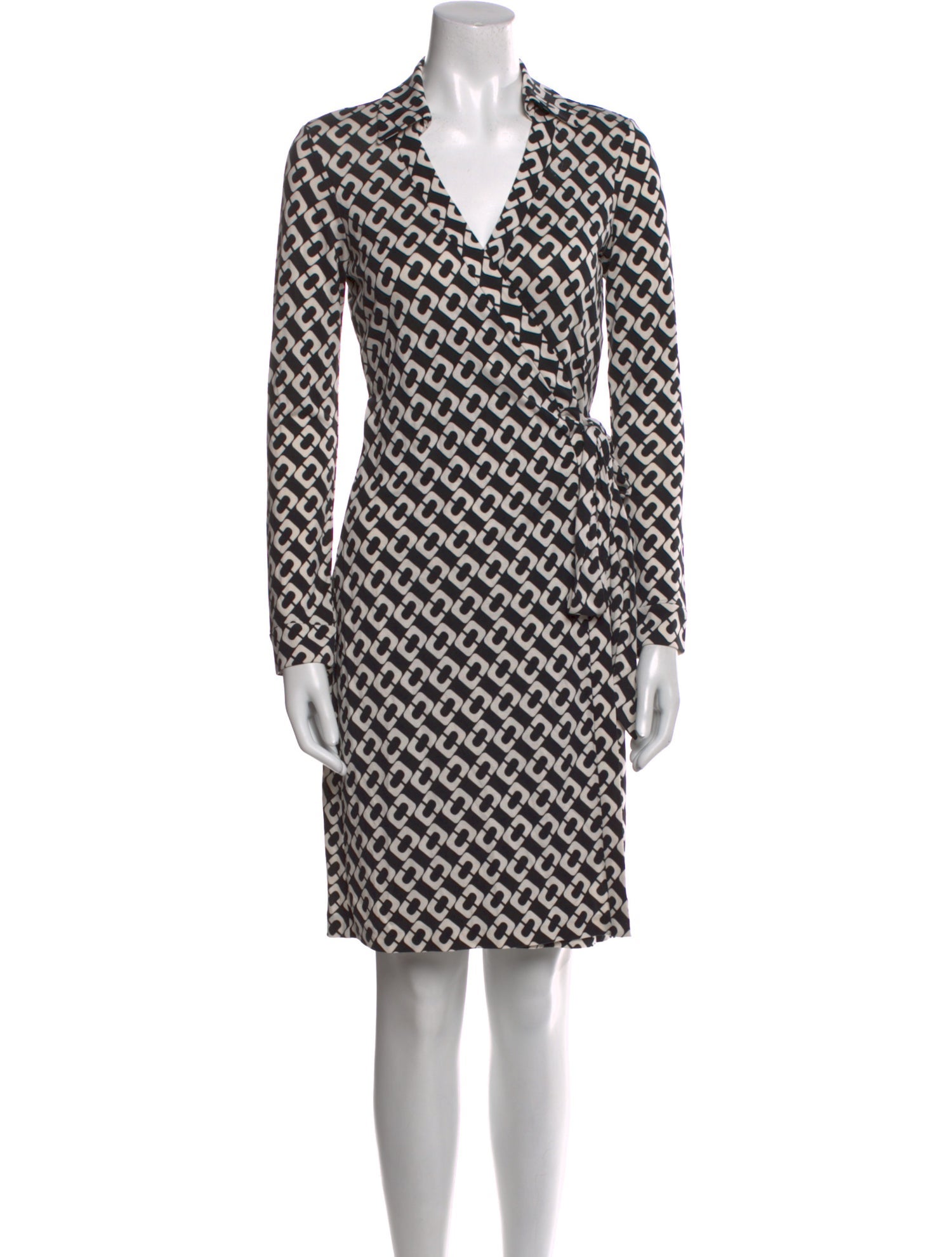 Diane von Furstenberg Silk Knee-Length Dress