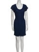 Diane von Furstenberg Scoop Neck Mini Dress