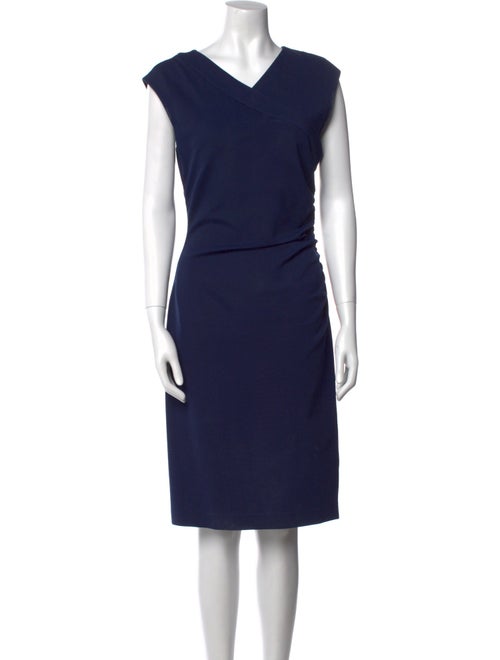 Diane von Furstenberg V-Neck Knee-Length Dress