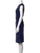 Diane von Furstenberg V-Neck Knee-Length Dress