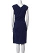 Diane von Furstenberg V-Neck Knee-Length Dress