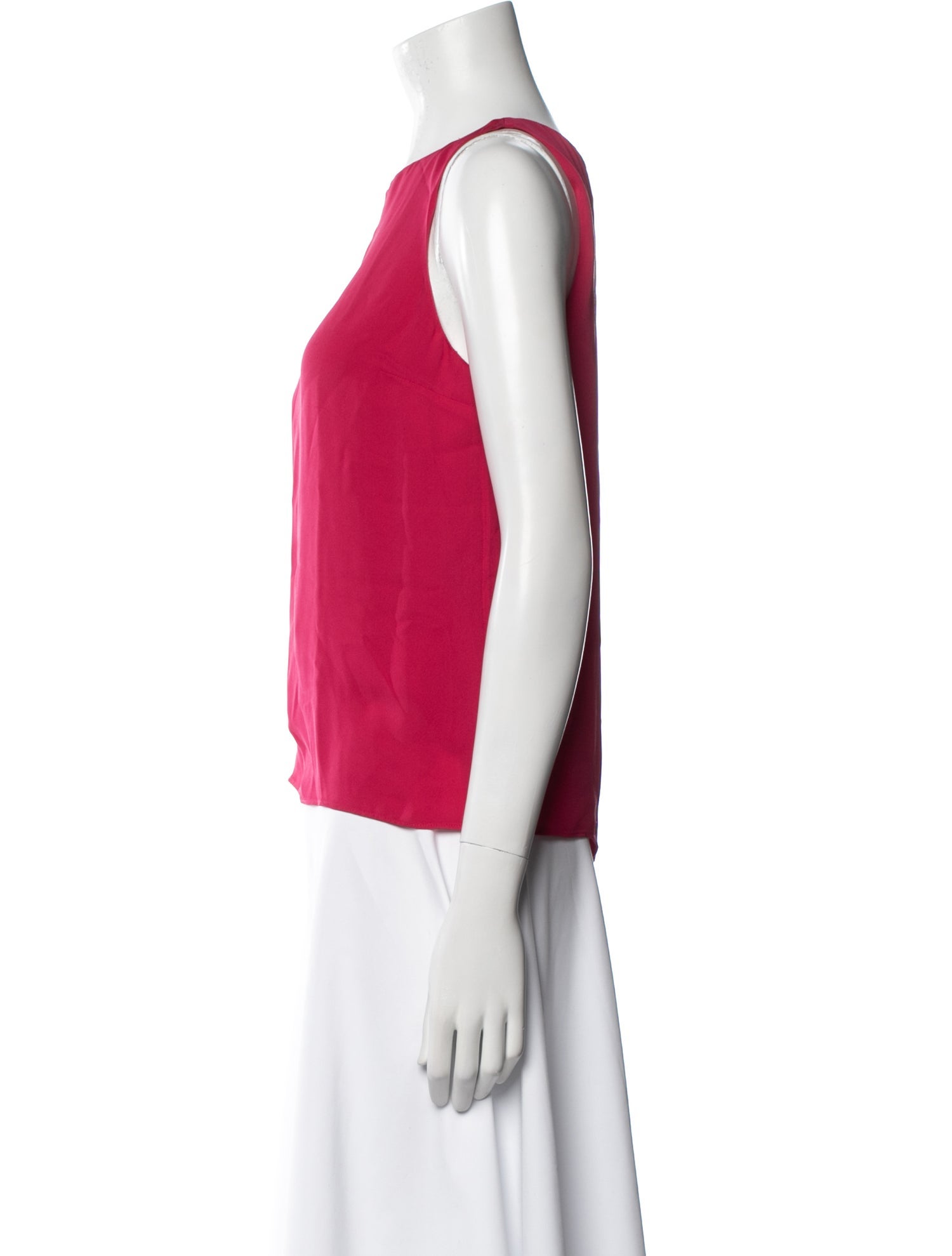 Diane von Furstenberg Silk V-Neck Top