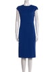 Diane von Furstenberg Crew Neck Midi Length Dress