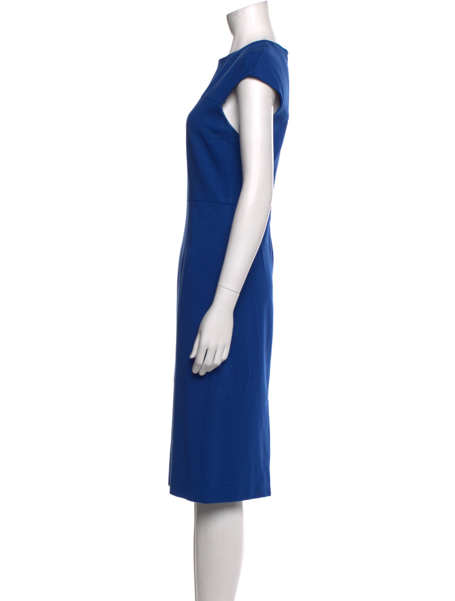 Diane von Furstenberg Crew Neck Midi Length Dress
