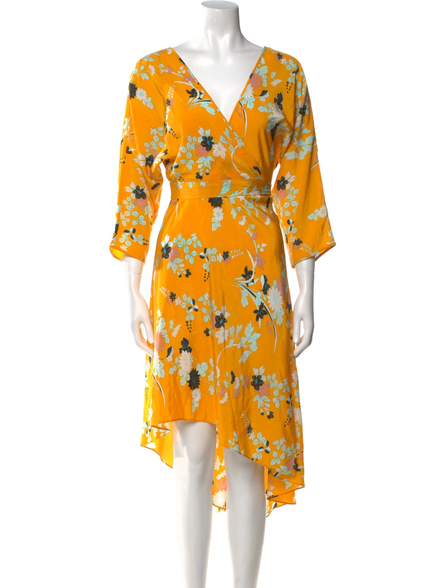 Diane von Furstenberg Silk Midi Length Dress