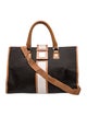 Diane von Furstenberg Canvas Top Handle Bag