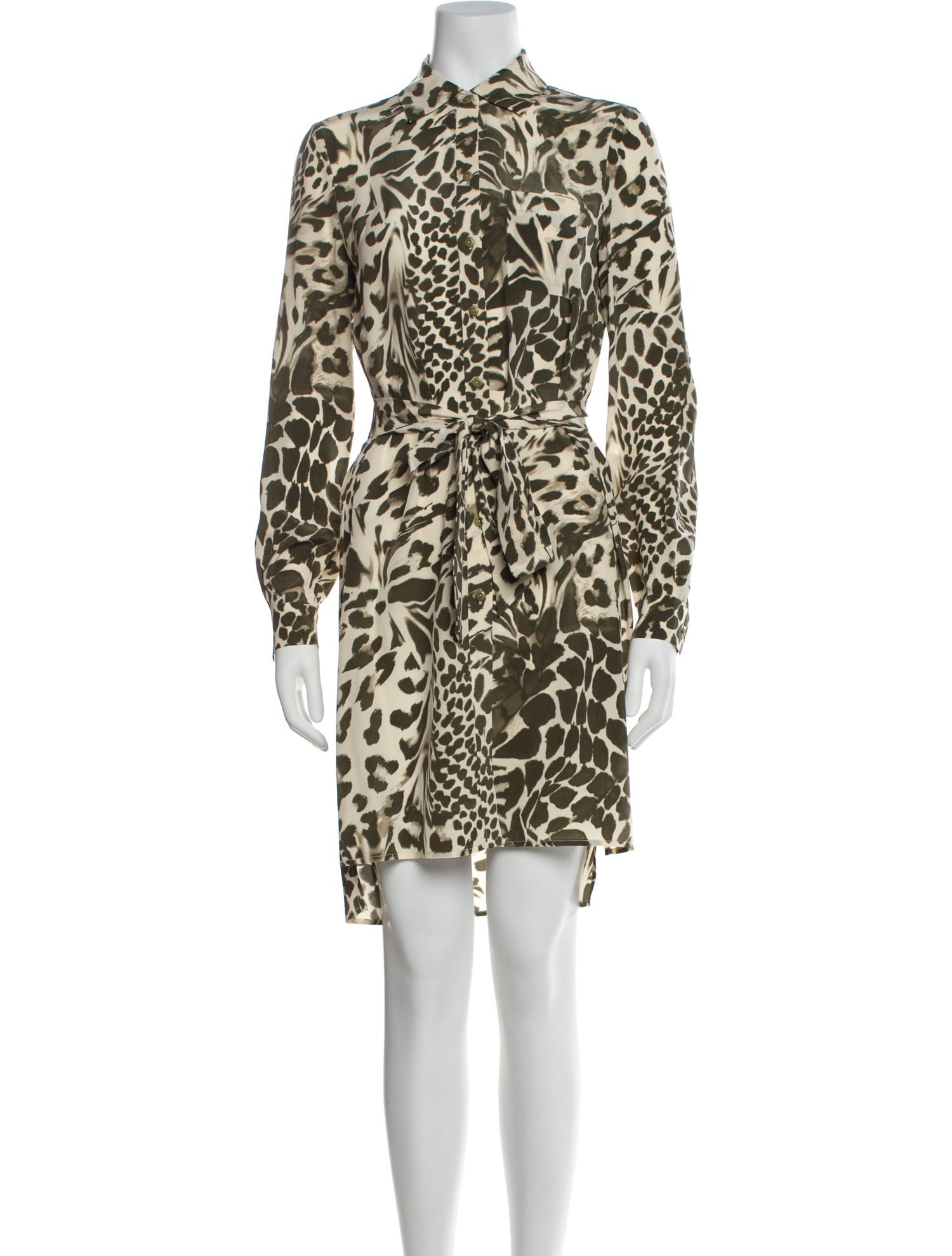 Diane von Furstenberg Silk Knee-Length Dress