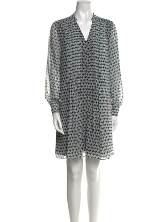 Diane von Furstenberg Printed Mini Dress