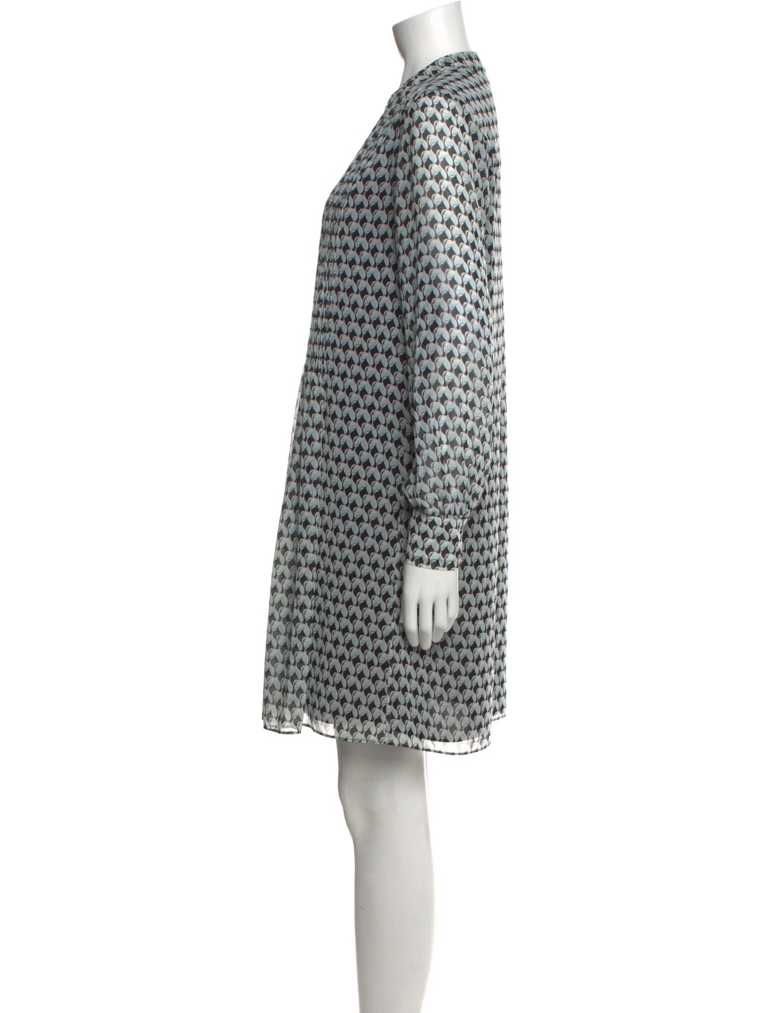 Diane von Furstenberg Printed Mini Dress