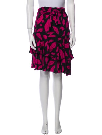 Diane von Furstenberg Silk Knee-Length Skirt