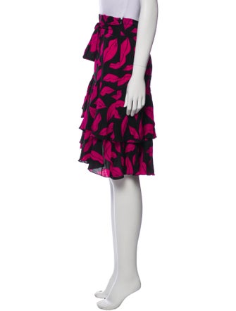 Diane von Furstenberg Silk Knee-Length Skirt