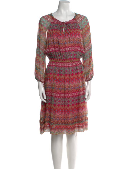 Diane von Furstenberg Silk Knee-Length Dress