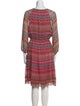 Diane von Furstenberg Silk Knee-Length Dress