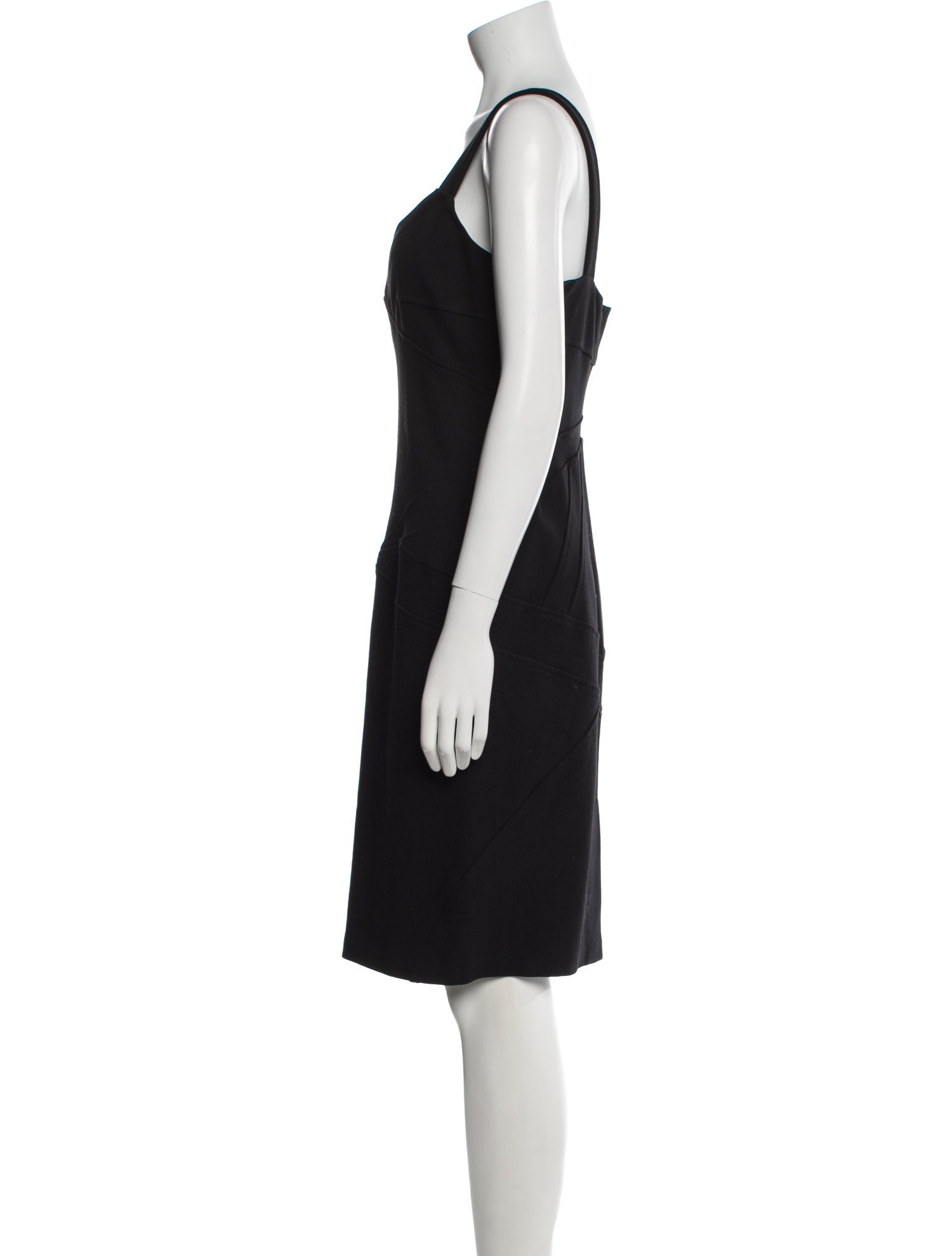 Diane von Furstenberg V-Neck Knee-Length Dress