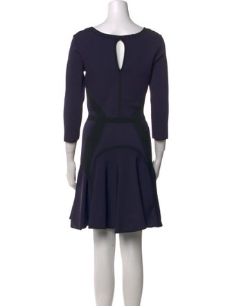 Diane von Furstenberg V-Neck Mini Dress