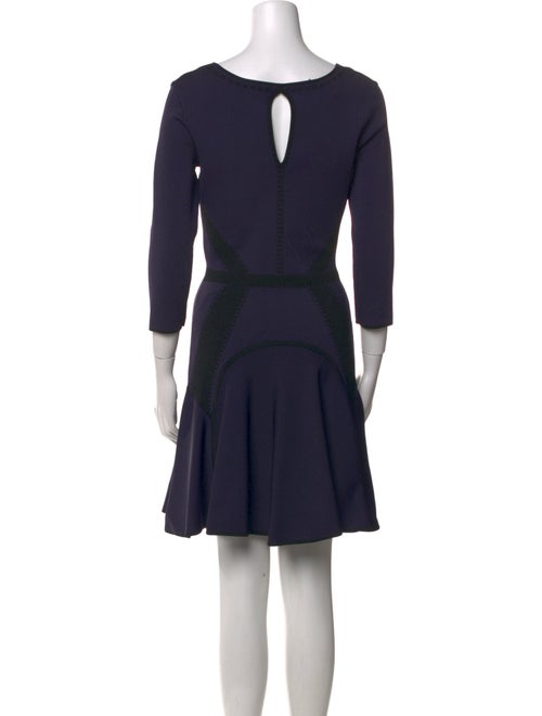 Diane von Furstenberg V-Neck Mini Dress