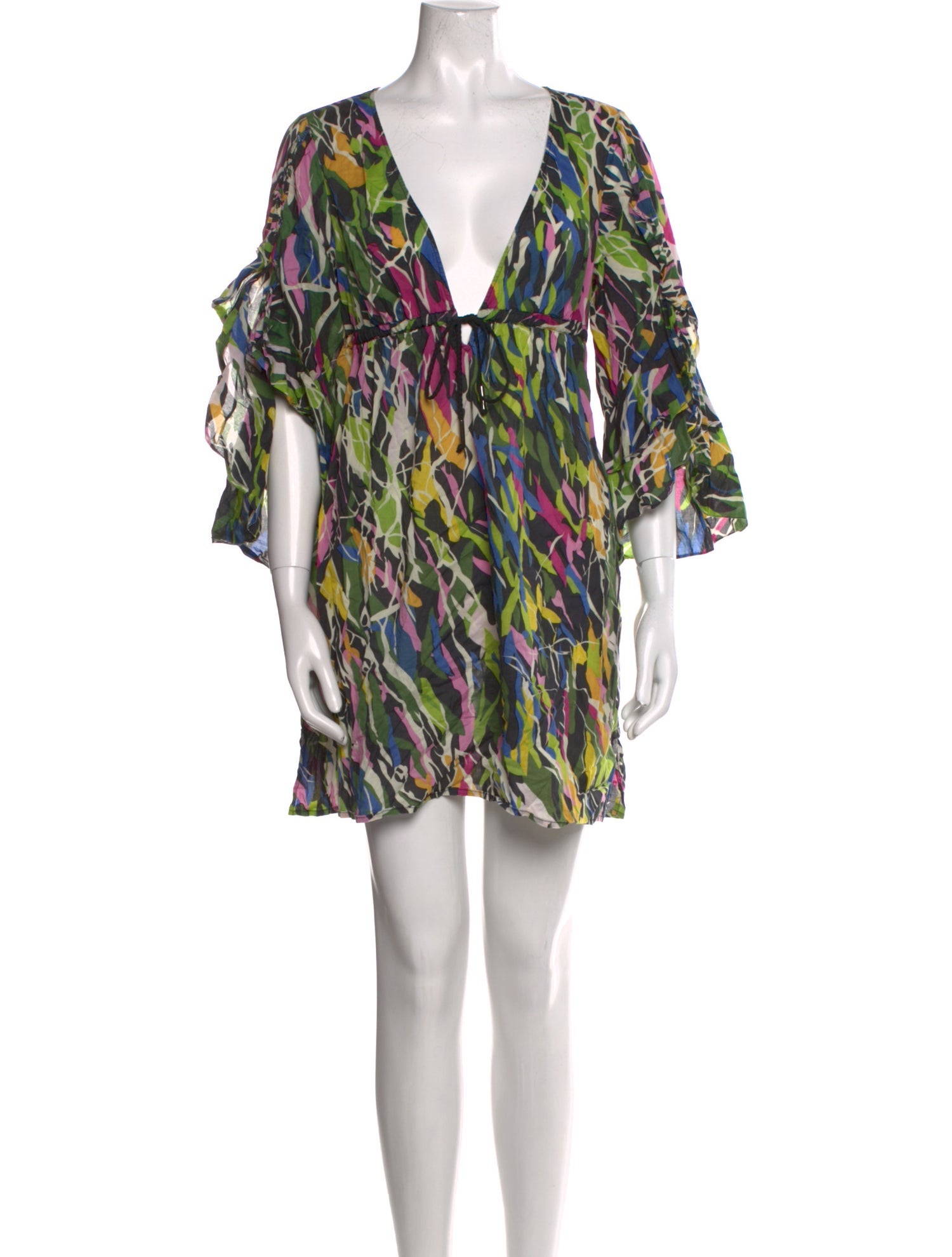Diane von Furstenberg Printed Mini Dress