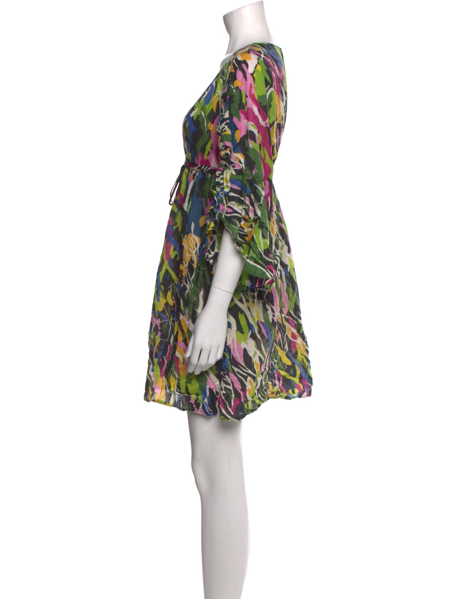 Diane von Furstenberg Printed Mini Dress