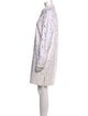 Diane von Furstenberg Lace Pattern Knee-Length Dress