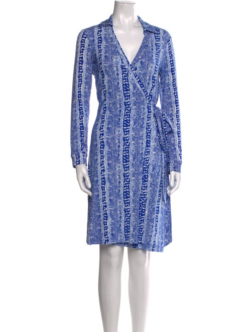 Diane von Furstenberg Printed Mini Dress