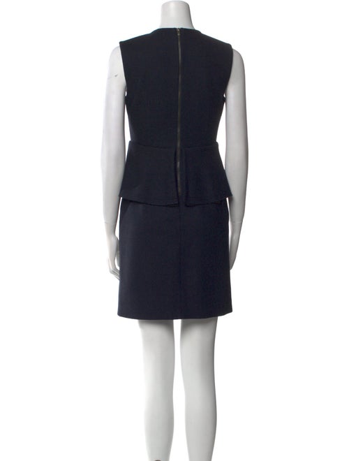 Diane von Furstenberg Crew Neck Mini Dress